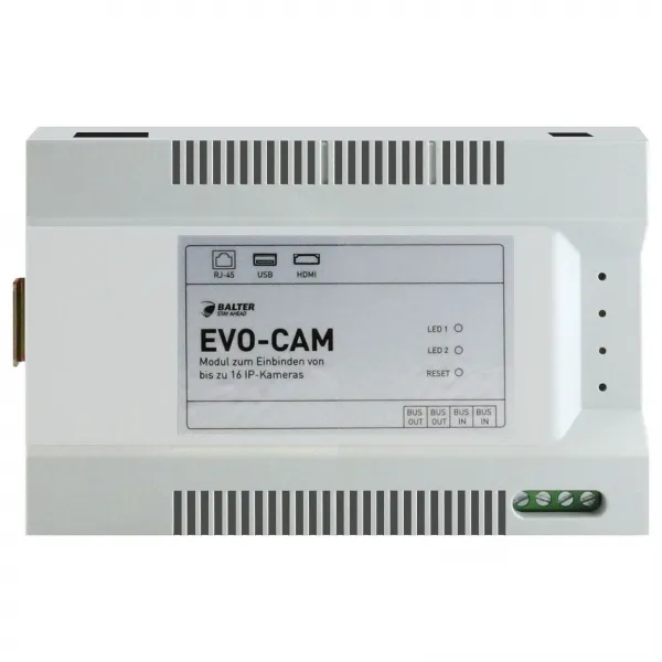 BALTER EVO Modul zum Einbinden von bis zu 16 IP-Kameras in ein EVO System
