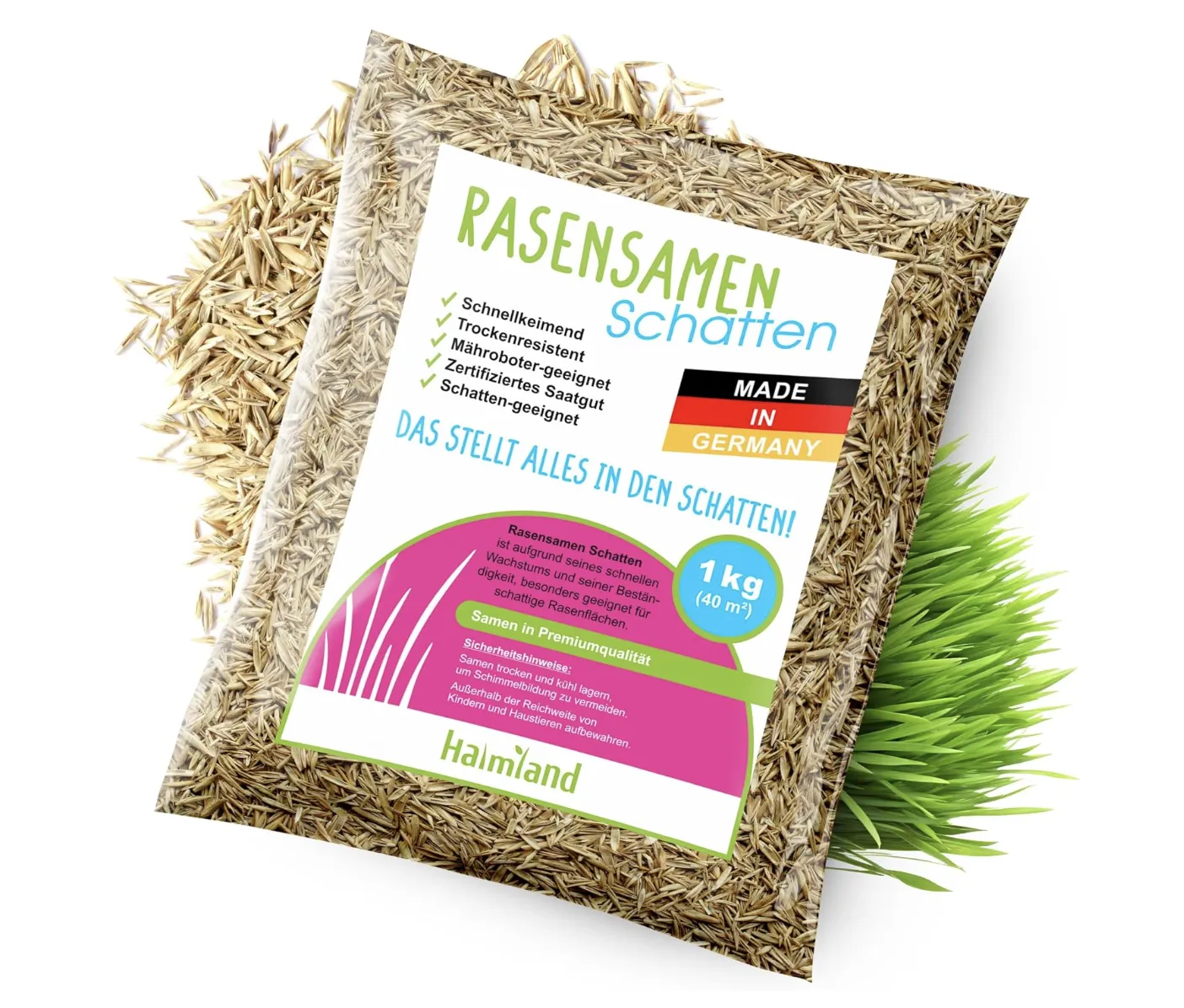 Halmland – Rasensamen Schatten