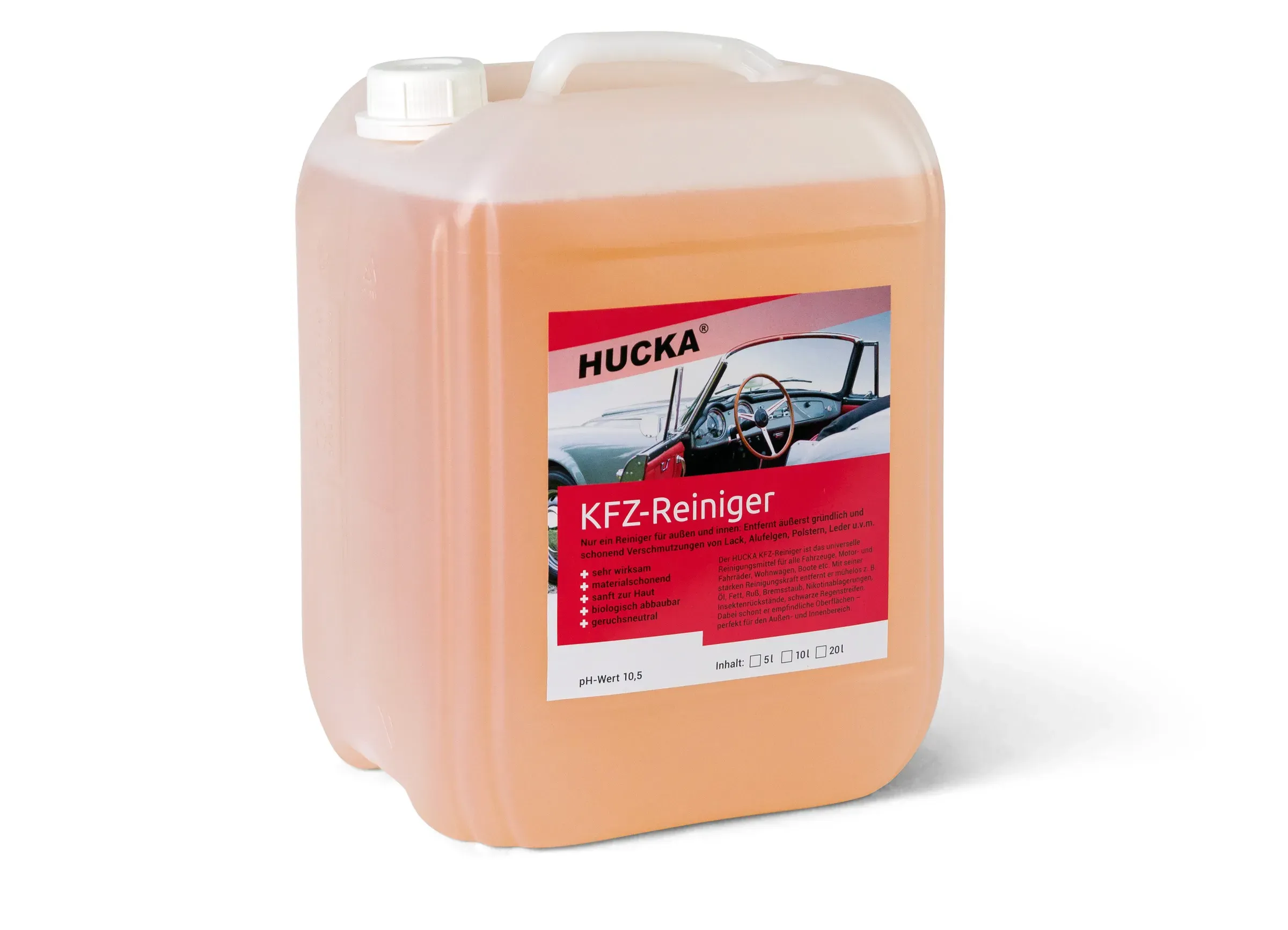 Hucka KFZ – Reiniger 5 Liter Kanister