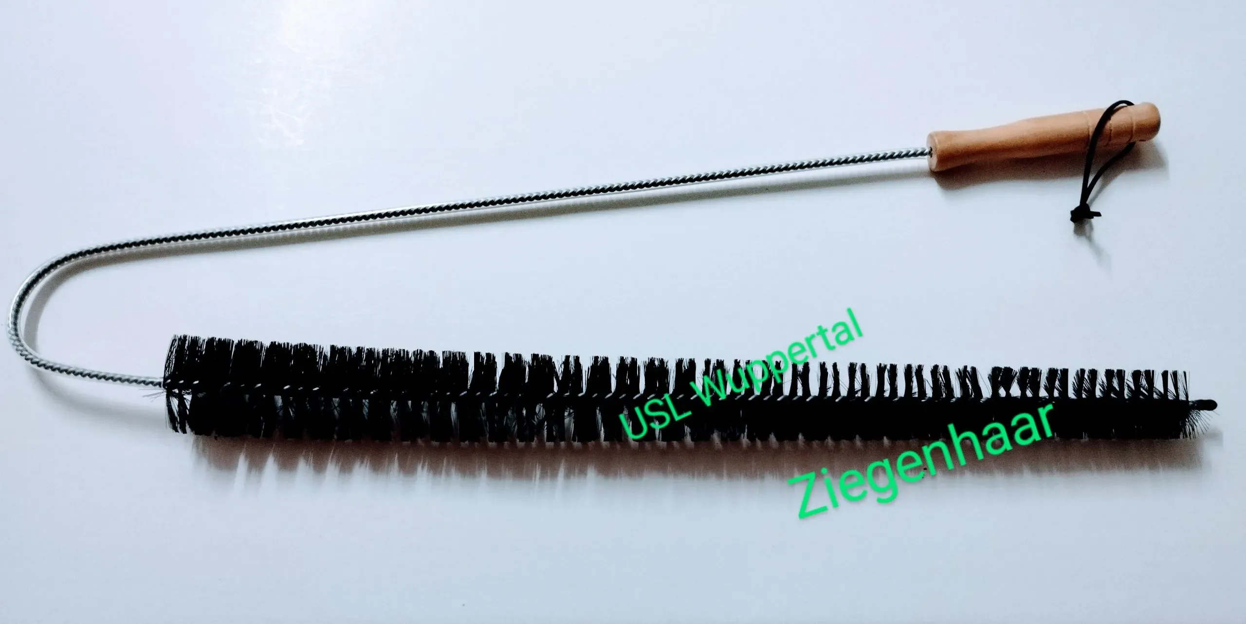 Heizkörper Bürste aus Ziegenhaar.