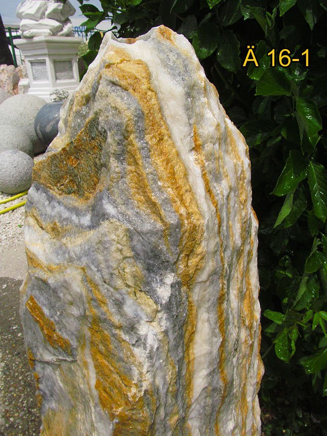 Ägäis-Gelb Quellstein 86cm, Nr. Ä 16-1 – Bild 4