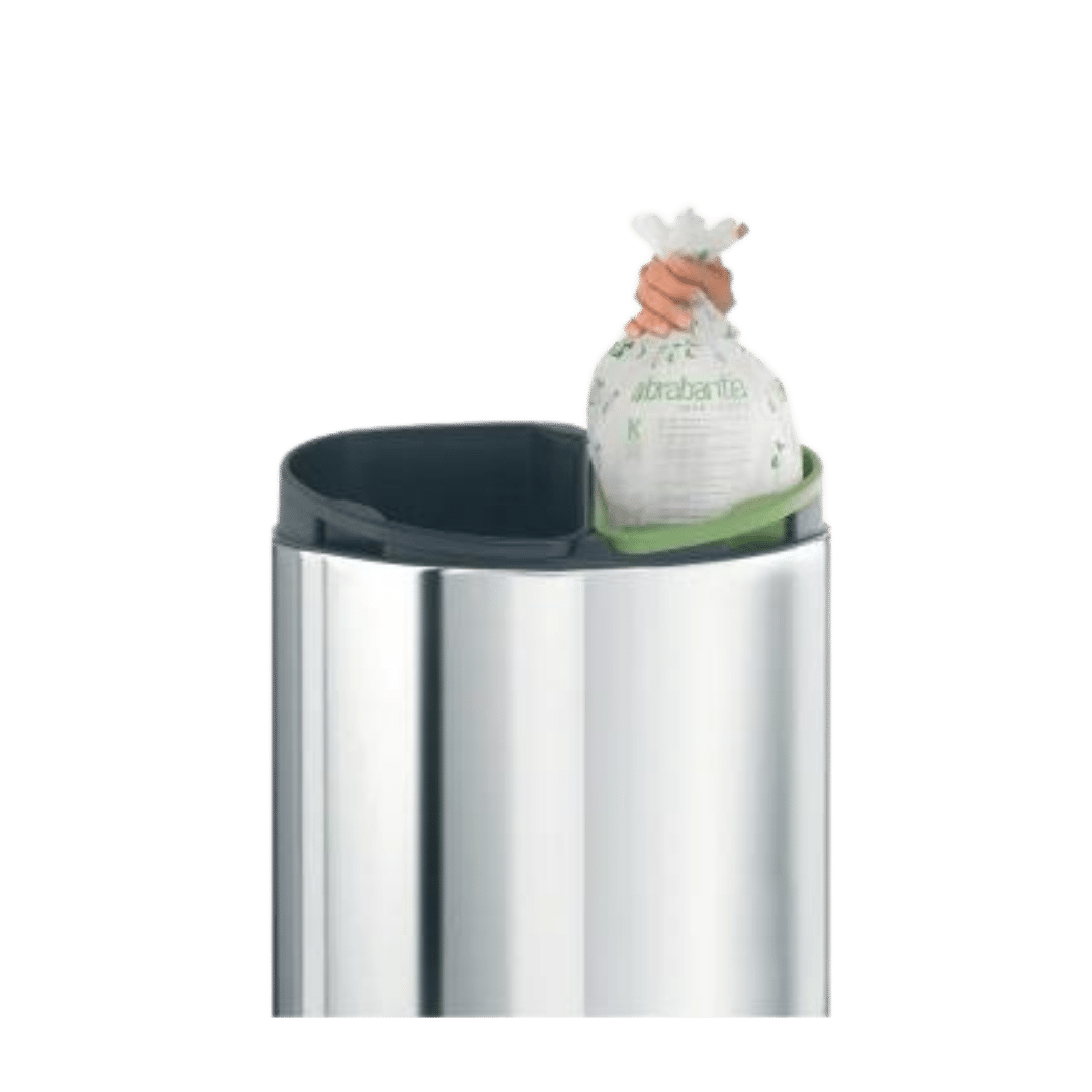 Kompostierbare PerfectFit Müllbeutel 10-12l (C) 10 Stück – Bild 2