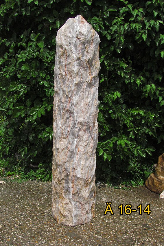 Ägäis-Gelb Quellstein 120cm, Nr. Ä16-14
