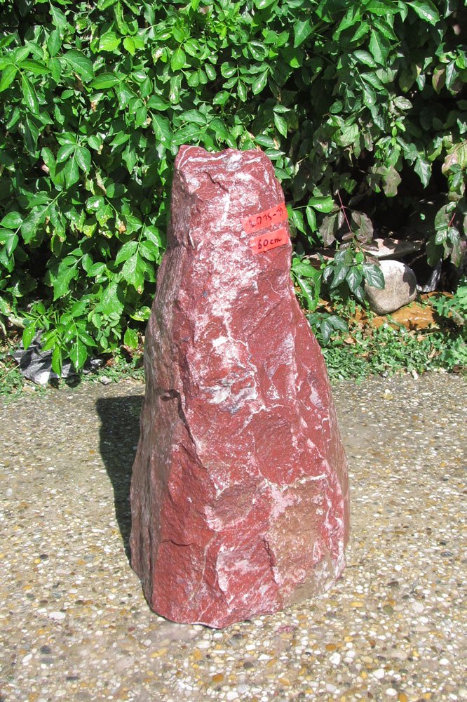Quellstein Rosso Laredo, 60cm, LO15-11 – Bild 3