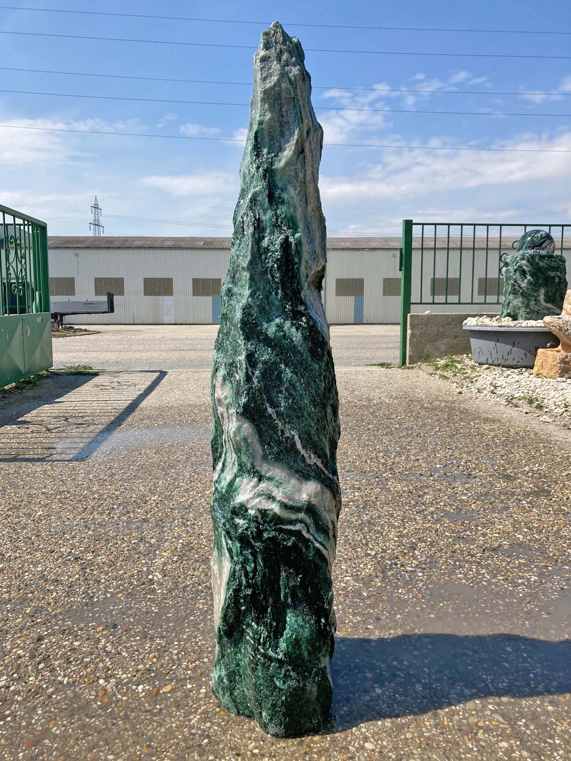 Lofotengrün Quellstein Nr.2144 – 119 cm – Bild 2