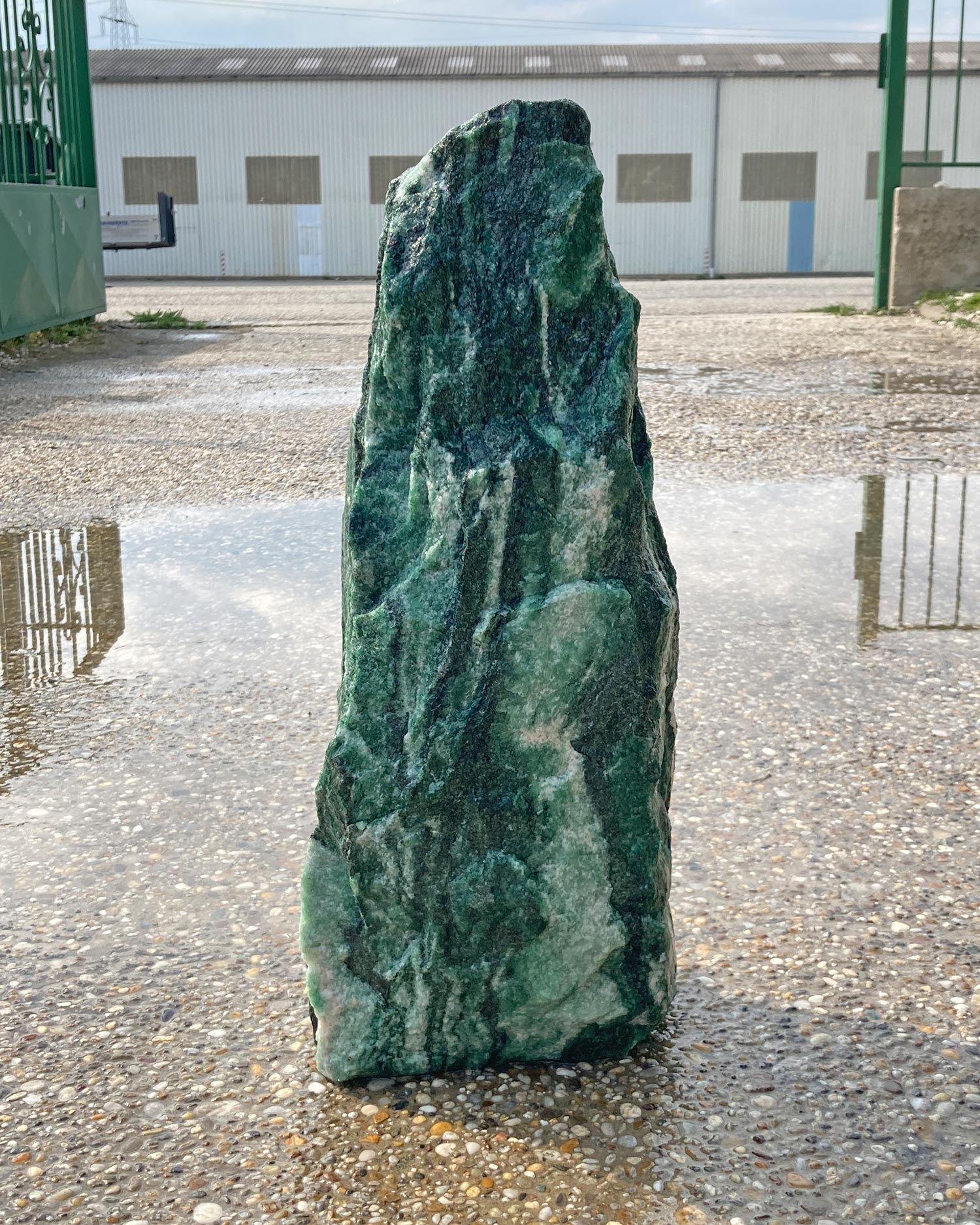 Lofotengrün Quellstein Nr.2166 – 49 cm – Bild 2