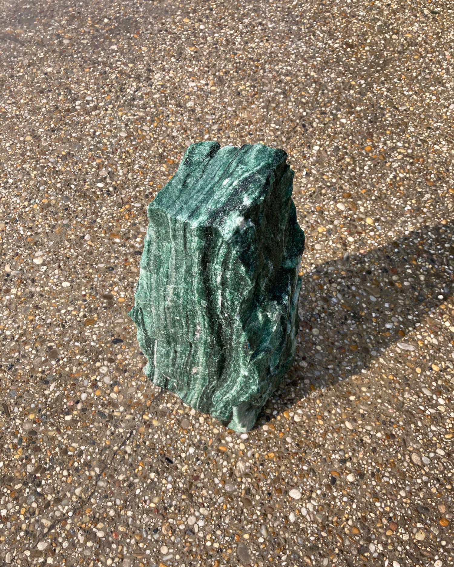 Lofotengrün Quellstein Nr.2166 – 49 cm – Bild 3