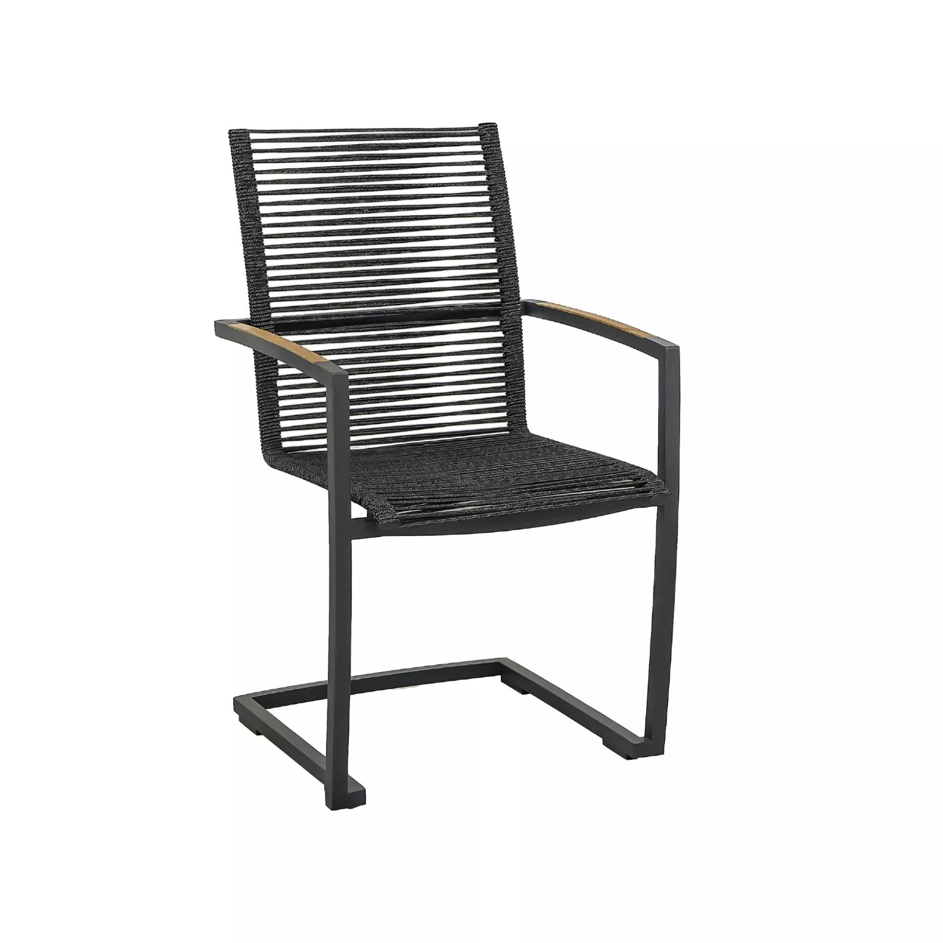 CASA DOMA Aragona/Falerna/Mineo Rope Diningset 120×120 cm 5-teilig – Bild 6