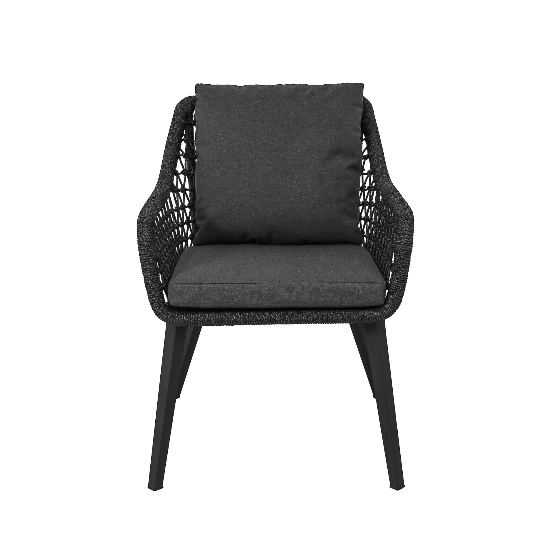 CASA DOMA Ribera/Falerna Gartenmöbel-Set mit Diningsessel, Diningbank L-Form und Tisch HPL, 5-teilig – Bild 6