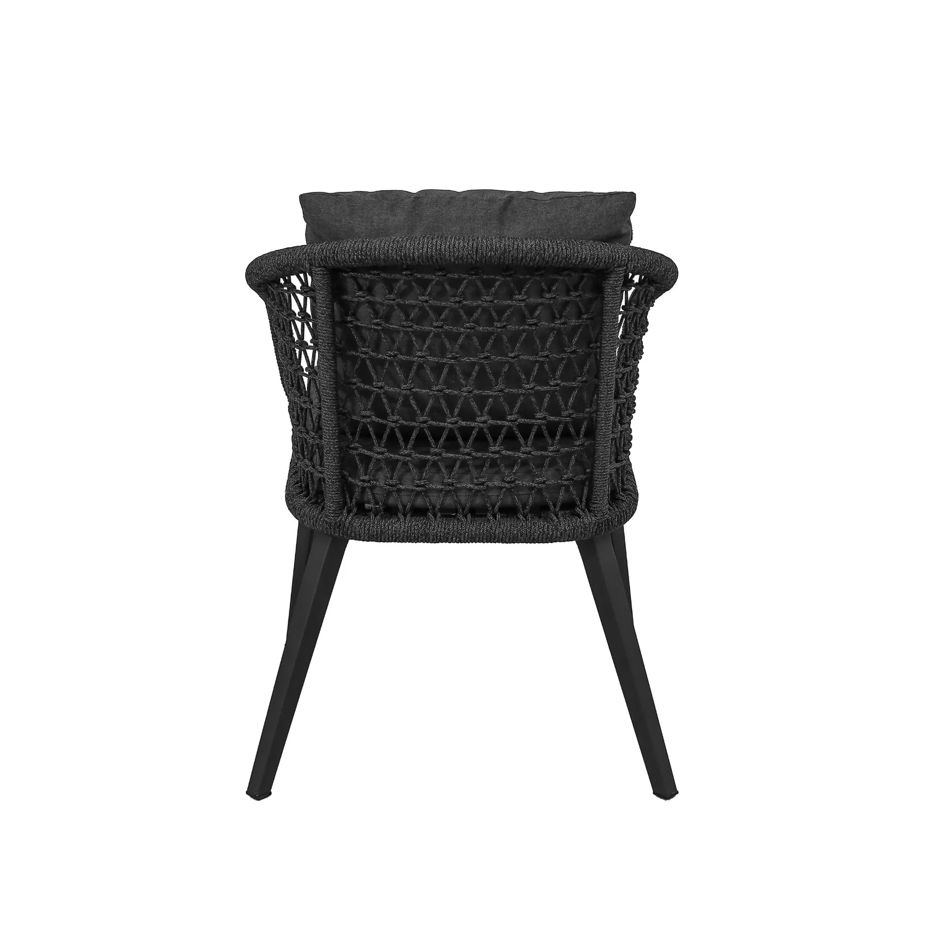 CASA DOMA Ribera/Siderno Gartenmöbel-Set mit Diningsessel Rundform und Tisch Teak, 9-teilig – Bild 5
