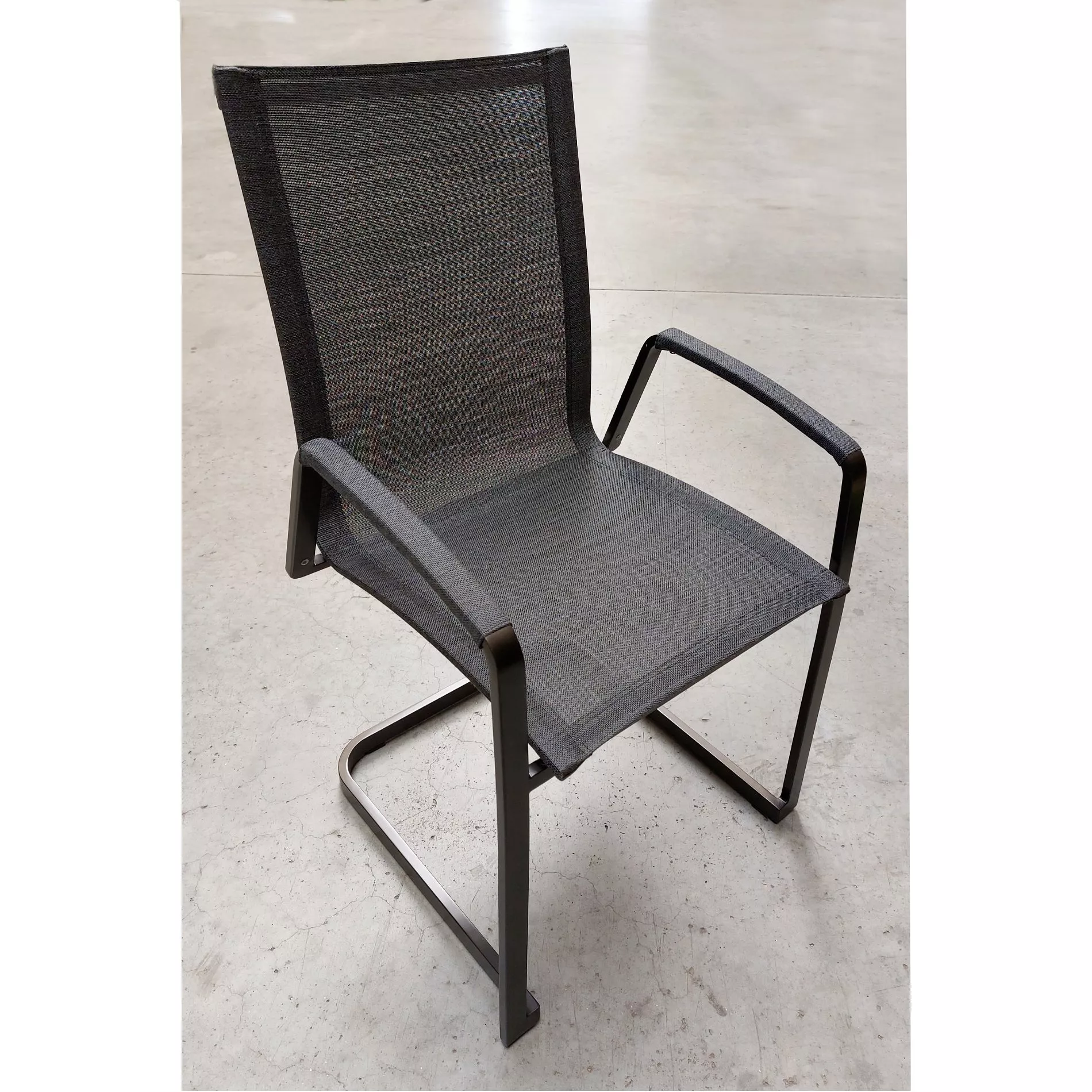 SIT Mobilia Tinto Preto Freischwinger hoch Edelstahl schwarz verchromt, 4er-/6er-Set – Bild 5