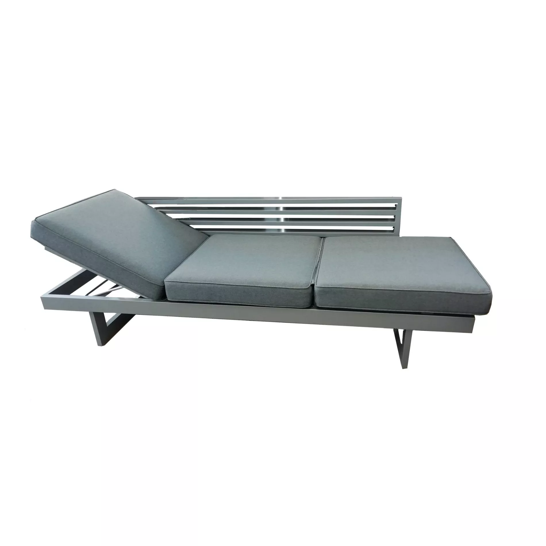 Stern Dining-Set mit Bank New Holly, Stuhl Evoee und Tisch Aluminium/HPL – Bild 5
