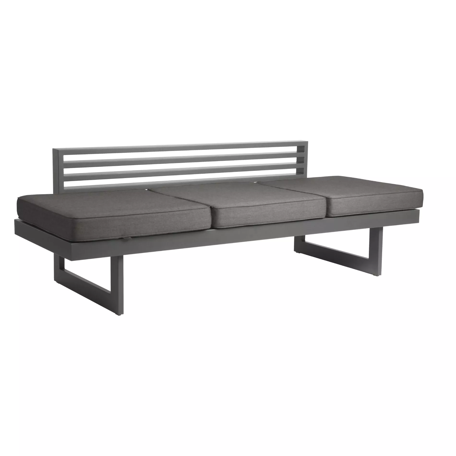Stern Dining-Set mit Bank New Holly, Stuhl Evoee und Tisch Aluminium/HPL – Bild 2