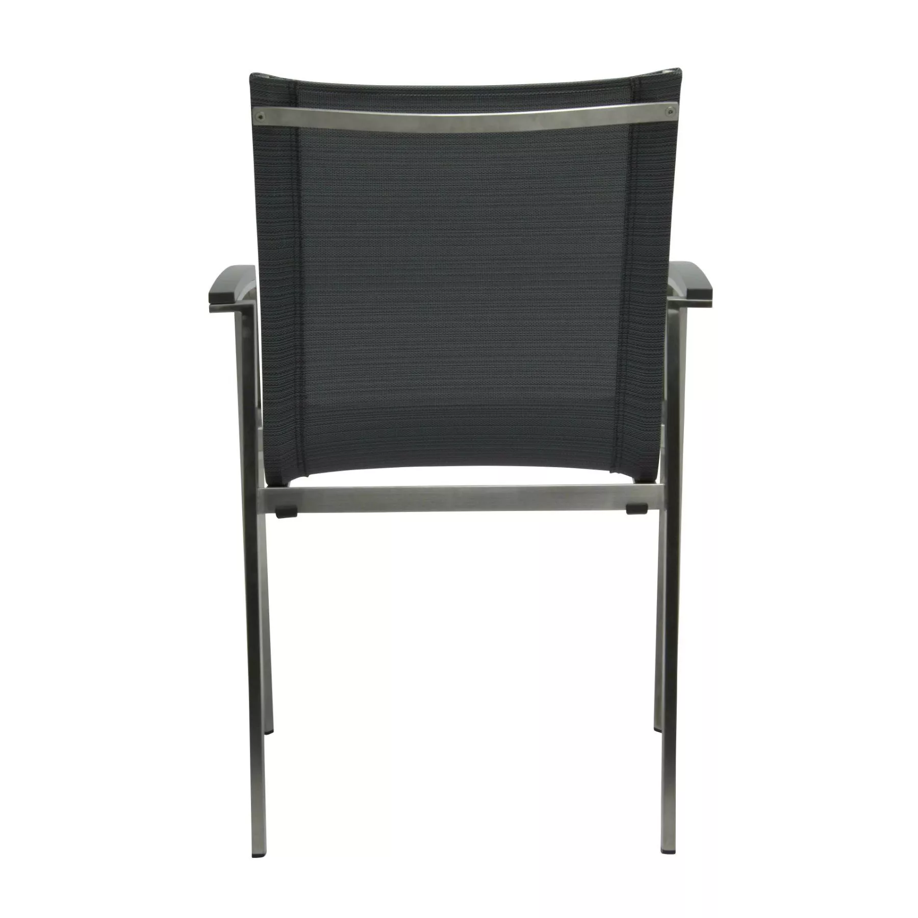 Stern Gartenmöbel-Set mit Stuhl New Top und Tisch Classic Edelstahl/HPL 200×100 cm, 7-teilig – Bild 9